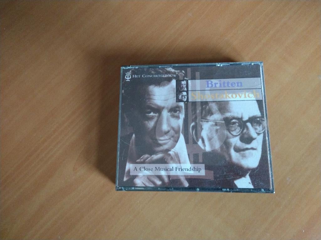 2-CD Benjamin Britten - Dmitri Shostakovich, Cd's en Dvd's, Ophalen of Verzenden, Classicisme, Zo goed als nieuw, Kamermuziek