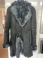 Antraciet grijze lammy coat, Kleding | Dames, Jassen | Winter, Maat 38/40 (M), Giovanni, Ophalen of Verzenden, Grijs