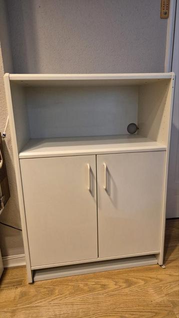 Witte Opbergkast - 115x78x45 cm beschikbaar voor biedingen