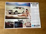 Mazda 1200 Estate De Luxe - Leaflet, Ophalen of Verzenden, Gelezen, Mazda