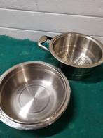 pan stoominzet pan met uitlek schaal, Ophalen of Verzenden, 'T Olde Gre-j, Info@toldegrej.nl, Endepoelstraat 20f Didam