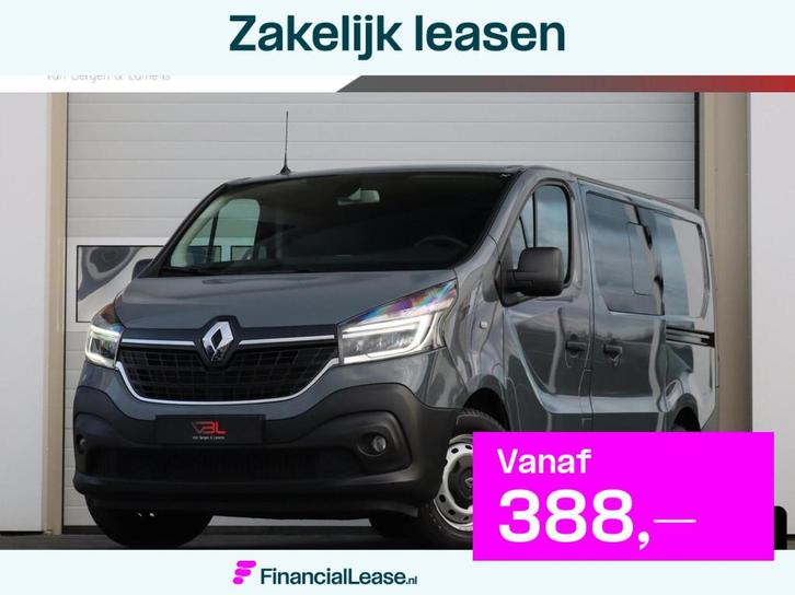 Renault Trafic bestel 2.0 dCi 145 DC Comfort Automaat 5zits, Auto's, Bestelauto's, Bedrijf, Lease, Financial lease, ABS, Achteruitrijcamera