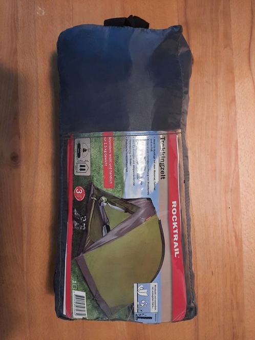 Rocktrail Trekkerstent - Lichtgewicht 1,5 kg, Caravans en Kamperen, Tenten, tot en met 3, Zo goed als nieuw, Ophalen of Verzenden