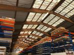 Demontabele bedrijfshal met hout gelijmde spanten 34x56,5m, 1921 m², Koop, Opslag of Loods