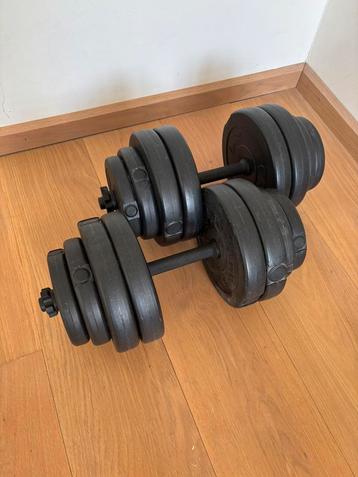 Dumbells 2x 15kg beschikbaar voor biedingen