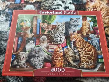 Castorland puzzel 2000 stukjes beschikbaar voor biedingen