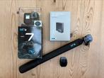 GoPro Hero 7 Black met exta batterij en extention pole, Ophalen of Verzenden, Gebruikt, GoPro