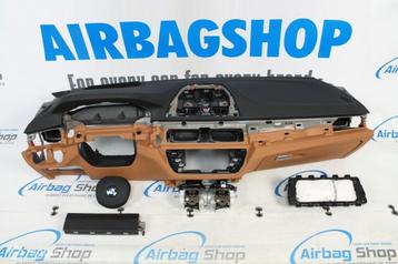 Airbag set Dashboard M leer bruin HUD BMW 5 G30 (2017-....) beschikbaar voor biedingen
