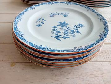 6 dinerborden 24,5cm Rorstrand Ostindia East Indies puntgaaf beschikbaar voor biedingen