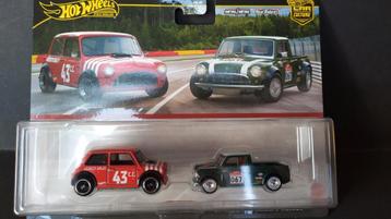 Morris Mini & Austin Mini Pickup Hotwheels Premium Pol beschikbaar voor biedingen