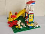 Fabuland Catherine Cat's Fun Park-Speeltuin -Lego nr. 3676-1, Ophalen of Verzenden, Zo goed als nieuw, Complete set, Lego