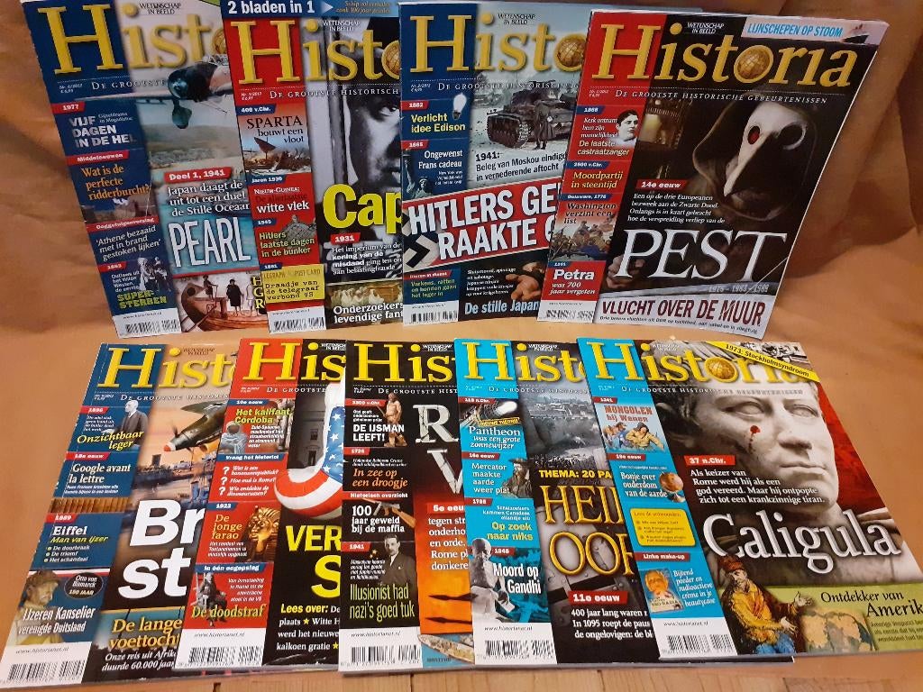 Historia jaargang 2012, Boeken, Tijdschriften en Kranten, Ophalen of Verzenden, Gelezen, Wetenschap en Natuur