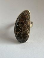Turitella Agaat Ring - Maat 18.5, Sieraden, Tassen en Uiterlijk, Ringen, Bruin, Nieuw, Ophalen of Verzenden, Dame of Heer
