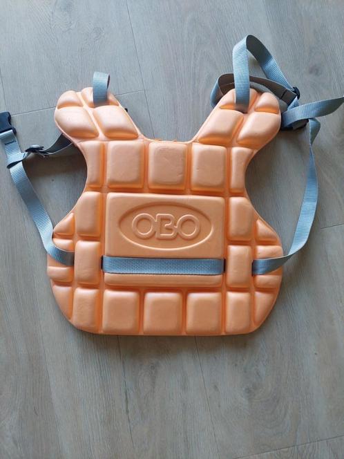 Body protector hockey keeper oranje XS OBO (2 stuks), Sport en Fitness, Hockey, Gebruikt, Kleding, Ophalen of Verzenden