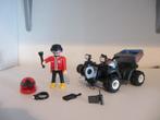 Playmobil stoere quad met reddingswerker, Ophalen of Verzenden, Zo goed als nieuw, Los playmobil