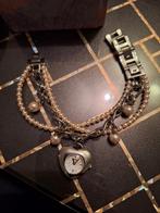 Dameshorloge zonder batterij, Sieraden, Tassen en Uiterlijk, Horloges | Dames, Overige merken, Staal, Gebruikt, Staal