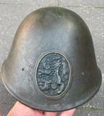Nederlandse M27 helm mobilisatie voor 1940, Verzamelen, Ophalen of Verzenden, Landmacht, Nederland, Helm of Baret