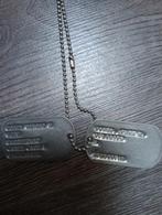 Dogtags, Verzamelen, Nederland, Ophalen of Verzenden, Landmacht