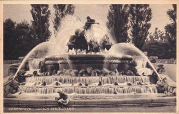 A132 Denemarken - Kopenhagen - Gefion Springvand - gel. 1947 beschikbaar voor biedingen