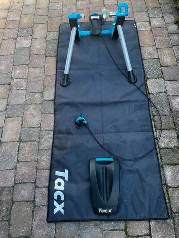 Tacx blue motion blue Fietstrainer met accessoires beschikbaar voor biedingen