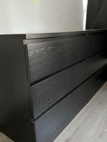 Ikea malm ladekast (6 lades) - krasvrij! zachtsluitend