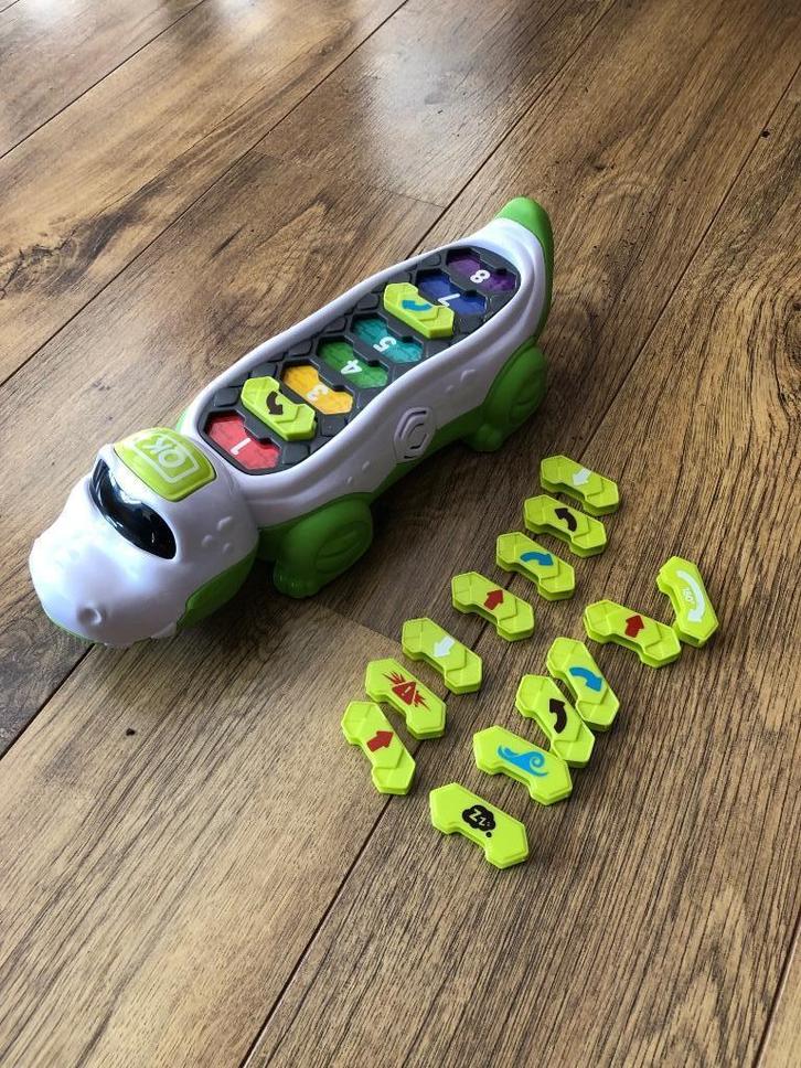 Coko Robot Krokodil programeren, Kinderen en Baby's, Speelgoed | Educatief en Creatief, Zo goed als nieuw, Elektronica, Met geluid