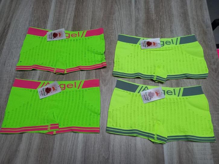 Nieuw! Onderbroeken boxers Angel - geel grijs - geel roze, Kleding | Dames, Ondergoed en Lingerie, Broekje of Short, Overige kleuren