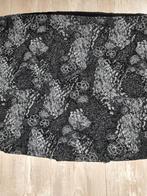 Leuk lapje stof - Lurex rekbaar naar één kant., Hobby en Vrije tijd, Stoffen en Lappen, Overige materialen, 120 cm of meer, Zwart