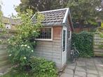 Tuinhuis / berging met dakpannen, Ophalen, Gebruikt, Hout, 200 tot 400 cm