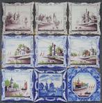 Diverse antieke tegels, Antiek en Kunst, Antiek | Wandborden en Tegels, Verzenden
