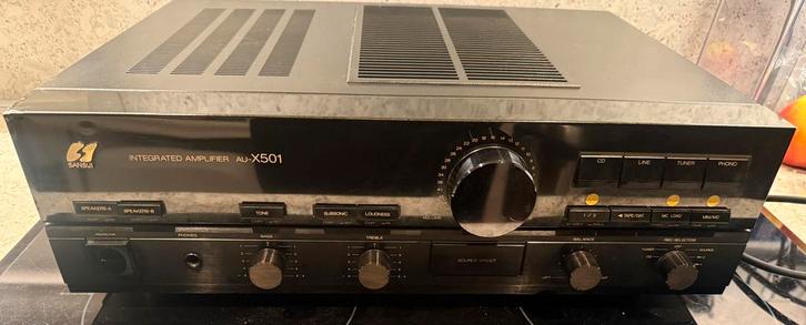 Vintage Sansui AU-X501 Geïntegreerde Versterker, Audio, Tv en Foto, Versterkers en Receivers, Gebruikt, Stereo, 120 watt of meer