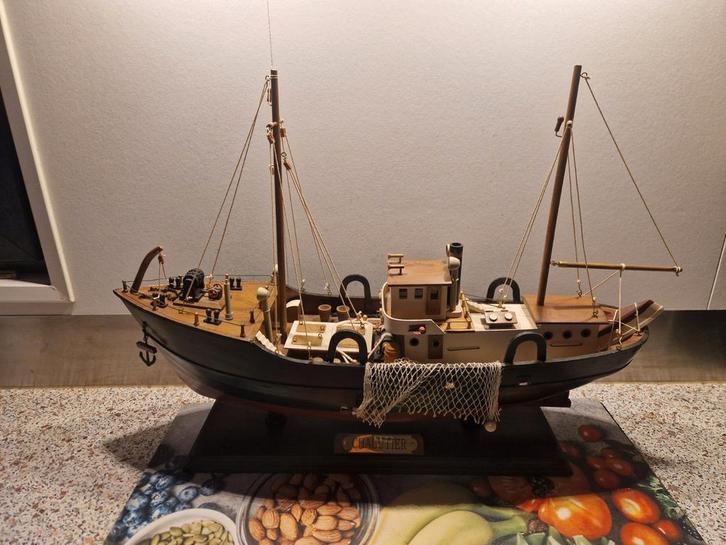 Schaalmodel Zeilboot Chalutier, Hobby en Vrije tijd, Modelbouw | Boten en Schepen, Zo goed als nieuw, 1:50 tot 1:200, Overige merken