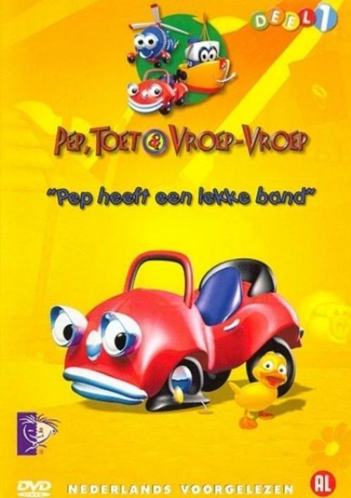 Pep, Toet & Vroep-Vroep ( Twee DVD- albums) **, Cd's en Dvd's, Dvd's | Kinderen en Jeugd, Zo goed als nieuw, Film, Avontuur, Alle leeftijden