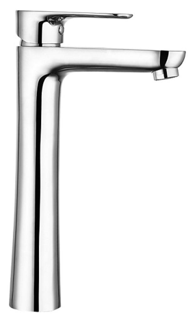 Luxe hoge wastafelkraan, chroom, eenknopsbediening Jatzier, Doe-het-zelf en Verbouw, Sanitair, Nieuw, Kraan, Chroom, Verzenden