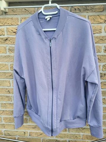 nieuw Hanro sweater katoen lila beschikbaar voor biedingen