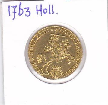 Gouden rijder 1763 Holland HOGE KWALITEIT beschikbaar voor biedingen