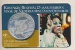 Nederland 10 euro 2005 zilver jubileumsmunt in coincard, Postzegels en Munten, Munten | Nederland, Zilver, Euro's, Ophalen of Verzenden