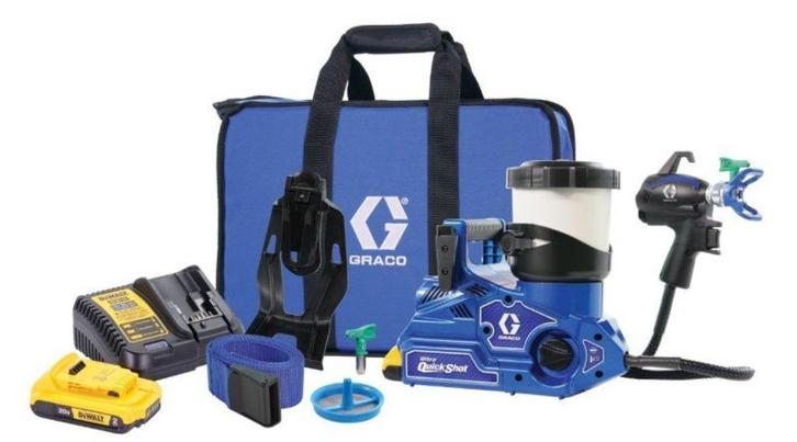 Graco Ultra Quickshot, Doe-het-zelf en Verbouw, Schildersmaterialen, Nieuw, Verfspuit of Verfpomp, Ophalen of Verzenden