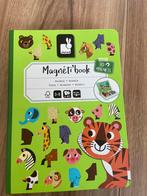 Magneti boek animals, Janod, Ophalen of Verzenden, Zo goed als nieuw, Uitklap-, Voel- of Ontdekboek