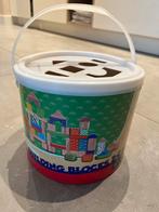 Mini Matters Bouwblokken Emmer, Kinderen en Baby's, Speelgoed | Bouwstenen, Ophalen, Zo goed als nieuw, Overige merken