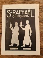 Gave originele St Raphaël Quinquina reclame om in te lijsten, Ophalen of Verzenden, Minder dan 50 cm, Minder dan 50 cm