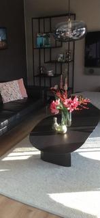 Studio Henk Slot Salontafel - Eiken Gerookt, Huis en Inrichting, Ophalen, 100 tot 150 cm, Eikenhout, 50 tot 100 cm