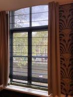 Stijlvolle, luxe vouwgordijnen, Ophalen, 100 tot 150 cm, 200 cm of meer, Zwart