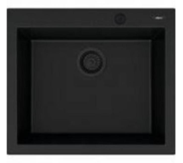 Inbouwspoelbak Flat 105 (KERATEK) Zwart, Huis en Inrichting, Keuken | Keukenelementen, Nieuw, Minder dan 100 cm, 50 tot 100 cm