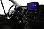 Ford Transit Custom 2.0 TDCI 130PK MHEV - EURO 6 - Airco - N, Auto's, Bestelauto's, Voorwielaandrijving, Stof, Wit, Origineel Nederlands