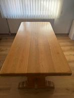 Massief Eiken Klooster tafel - Robuust & Stijlvol, Huis en Inrichting, Tafels | Eettafels, Ophalen, Gebruikt, Eikenhout, 50 tot 100 cm