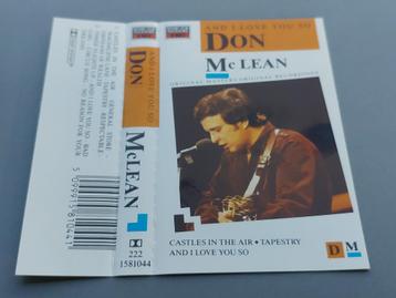DON McLEAN - TAPESTRY (CASSETTEBANDJE) beschikbaar voor biedingen