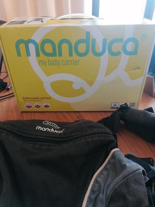 Manduca Draagzak - Zwart - Nieuw, Kinderen en Baby's, Babydragers en Draagdoeken, Nieuw, Draagzak, Buik, Rug of Zij, Overige merken