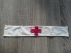 Rode kruis armband., Verzamelen, Ophalen of Verzenden, Overige soorten, Nederland, Embleem of Badge