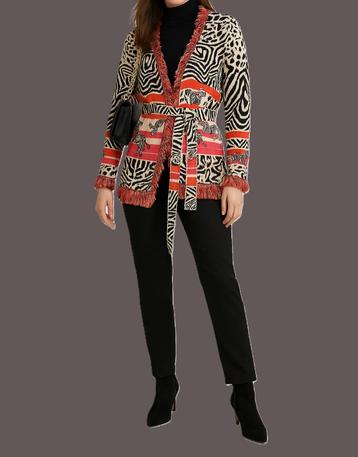 Oui  boho-chic vest maat 38 beschikbaar voor biedingen